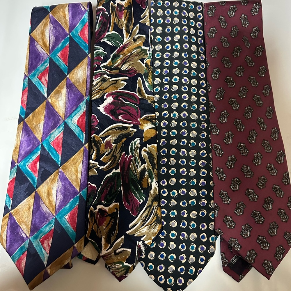 Lot of 13 Designer Ties Givenchy, Christian Dior….